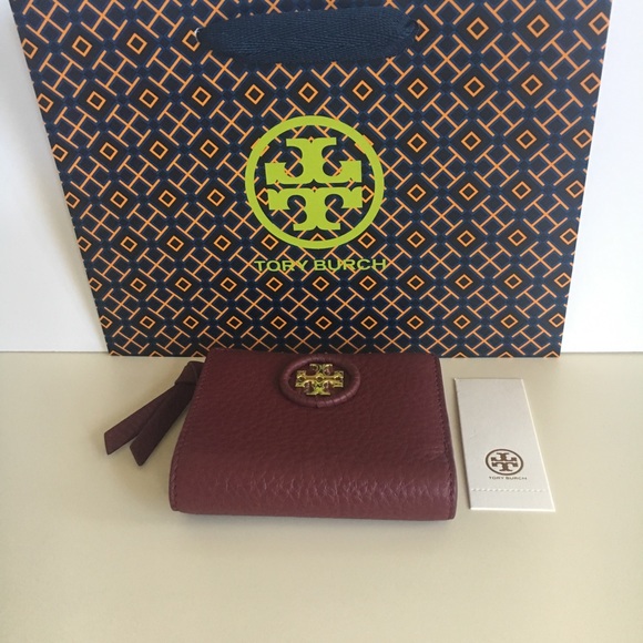 TORY BURCH WALLET WHIPSTITCH LOGO MINI - Picture 3 of 8